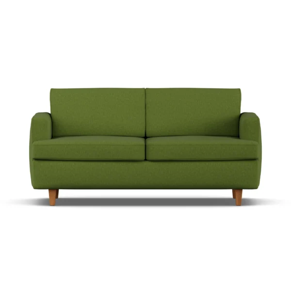 1898 Binga 2,5-personers sovesofa Luiza Green 3975-mørkbejdset ask