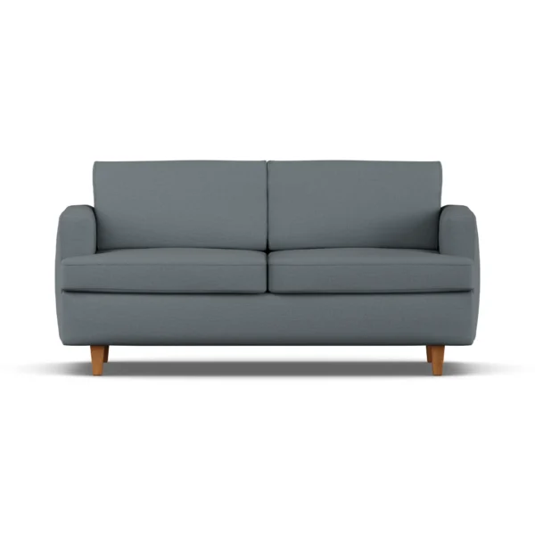 1898 Binga 2,5-personers sovesofa Same Blue 6678-mørkbejdset ask
