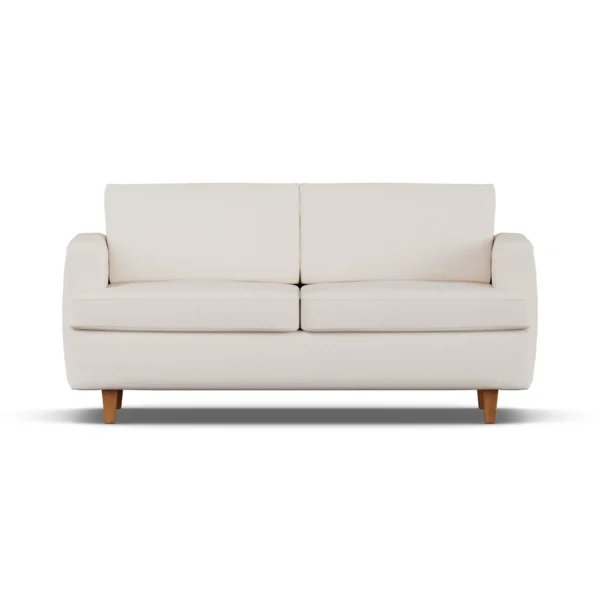 1898 Binga 2,5-personers sovesofa Same Off White 6671-mørkbejdset ask