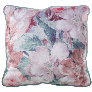 Alexandra House Living Venecia pyntepude - multifarvet fløjl, polyester, lynlås