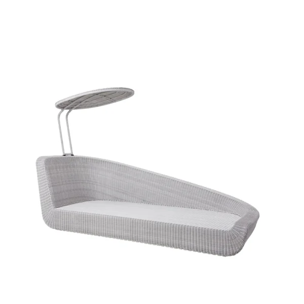 Cane-line Savannah daybed White grey, venstre