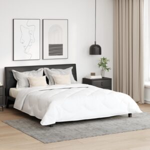 Dyne med pude 3 stk Hvid Microfiber
