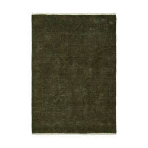 Ferm Living Firth jutetæppe Dark olive, 140x200 cm