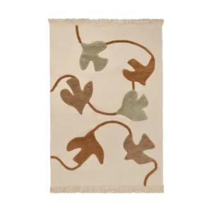 Ferm Living Swif bird uldmåtte 140x200 cm Multi