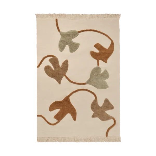 Ferm Living Swif bird uldmåtte 140x200 cm Multi