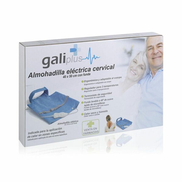 Galiplus elektrisk varmepude til nakke og ryg - 40 × 50 cm