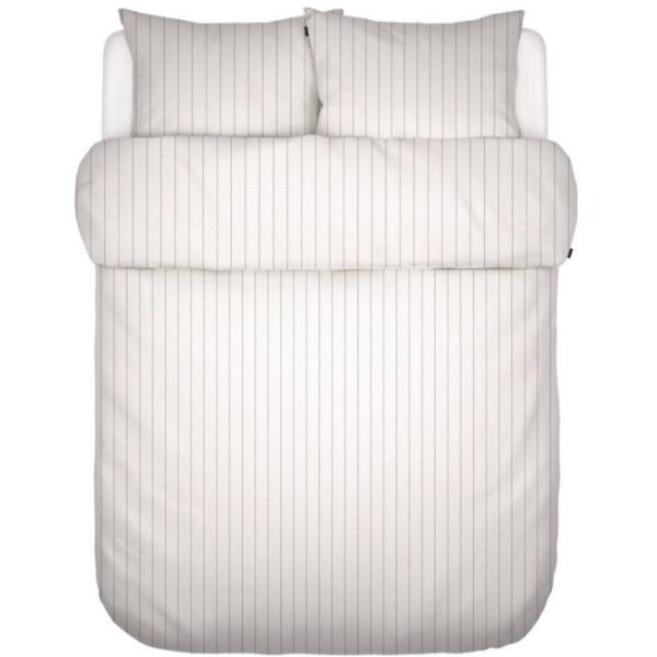 Hvidt sengetøj 200x220 cm - Jora White - Sengetøj dobbeltdyne - 100% Bomuldssatin - Marc O'Polo