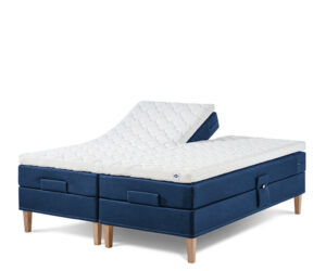 Lama Premium Elevation 180x200 - Blå / Fast/Medium / Duotop med Slids