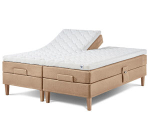 Lama Premium Elevation 180x200 - Sand / Fast/Medium / Duotop med Slids