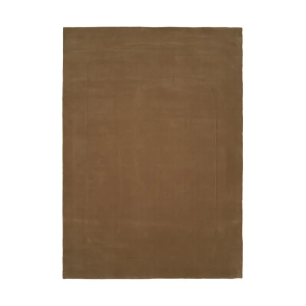Linie Design Cursive Expanse måtte Amber, 140x200 cm