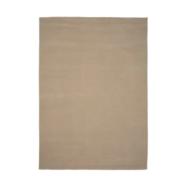 Linie Design Cursive Expanse måtte Beige, 140x200 cm