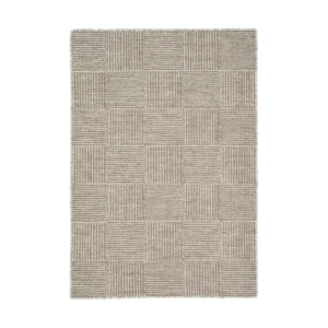 Linie Design Linie Design Chess måtte Light grey, 140x200 cm
