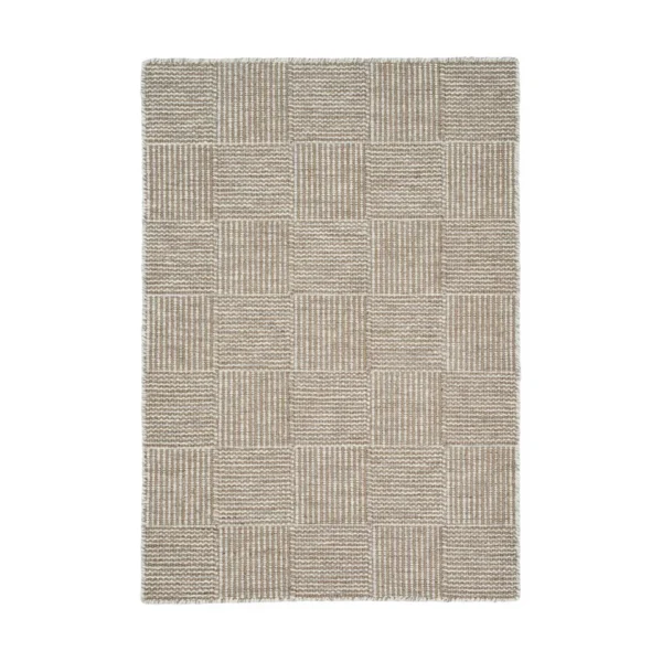 Linie Design Linie Design Chess måtte Light grey, 140x200 cm