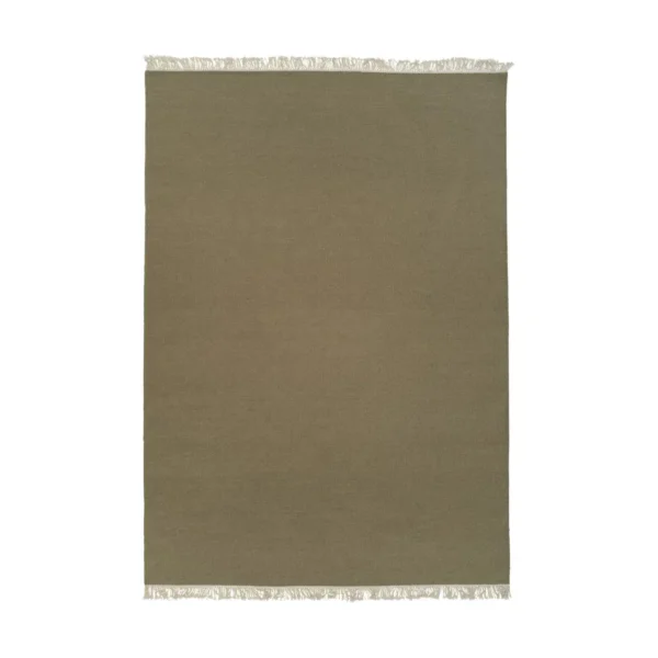Linie Design Rainbow måtte Olive, 140x200 cm