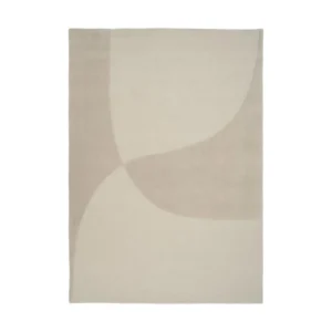 Linie Design Split Plains måtte Beige, 140x200 cm