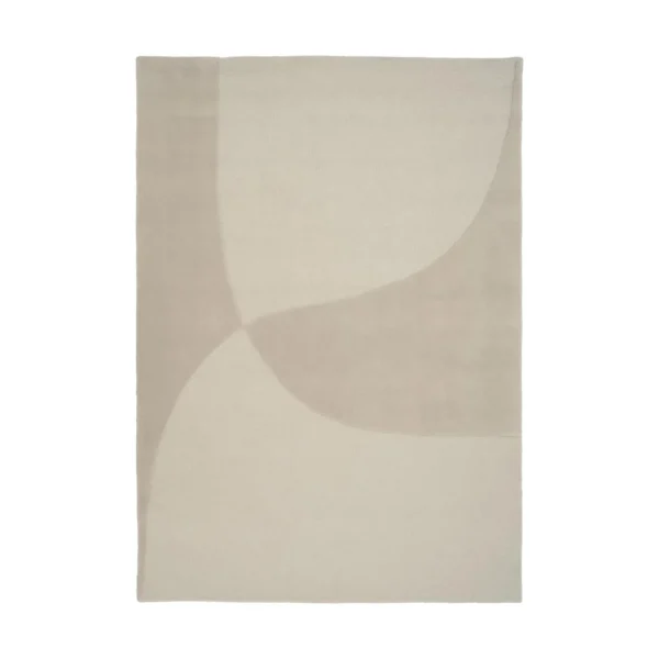 Linie Design Split Plains måtte Beige, 140x200 cm
