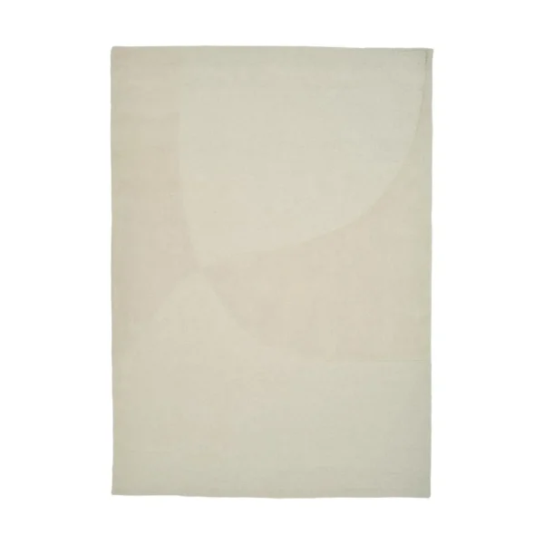 Linie Design Split Plains måtte White, 140x200 cm