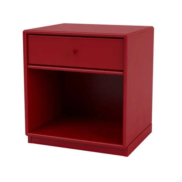 Montana Dream sengebord beetroot 165, sokkel 3 cm