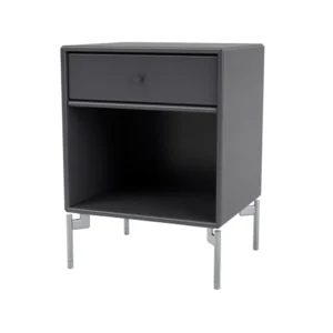 Montana Dream sengebord coal 36, ben i krom
