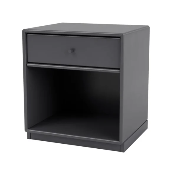 Montana Dream sengebord coal 36, sokkel 3 cm