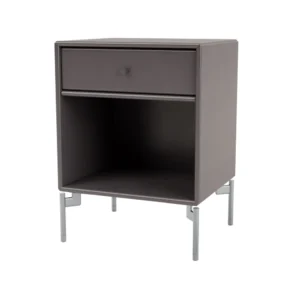 Montana Dream sengebord coffee 35, ben i krom