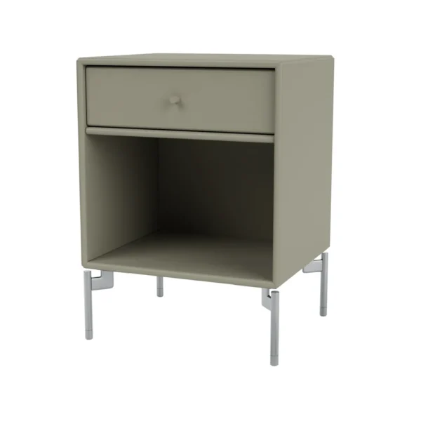 Montana Dream sengebord fennel 144, ben i krom