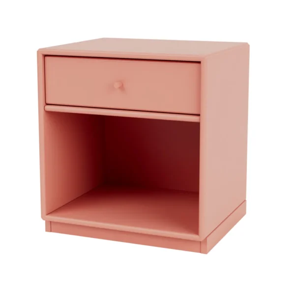 Montana Dream sengebord rhubarb 151, sokkel 3 cm