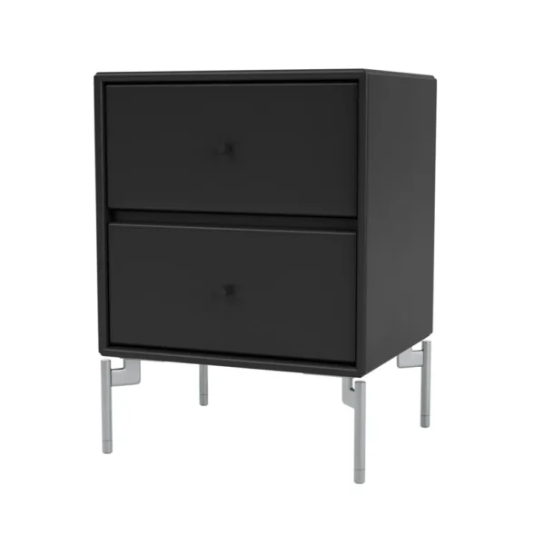 Montana Drift sengebord black 05, kromben cm