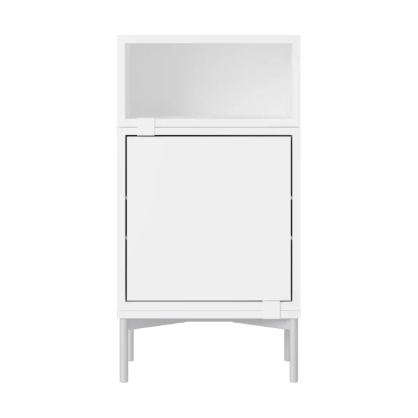 Muuto Stacked opbevaringssystem sengebord konfiguration 2 White