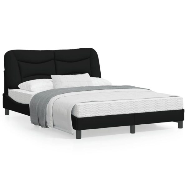 Sengeramme uden madras Hvar 140x200 cm stof sort
