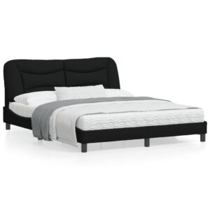 Sengeramme uden madras Hvar 160x200 cm stof sort