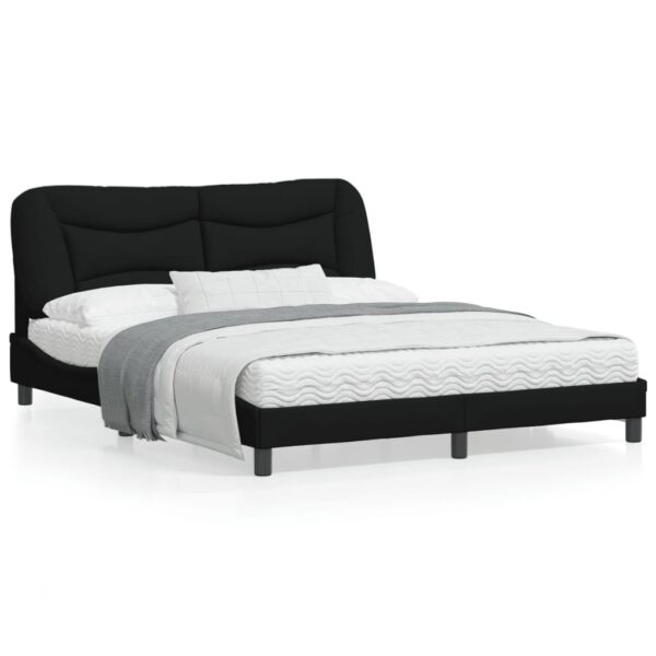 Sengeramme uden madras Hvar 160x200 cm stof sort