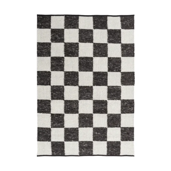 Tisca Gotland Design måtte Special Edition Anthracite-white nr. 2428, 140x200 cm