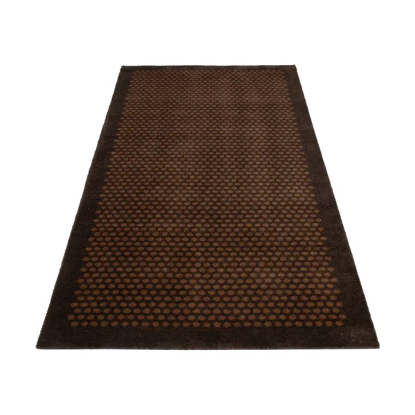 tica copenhagen Dot entrétæppe/løber Cognac-brown, 90x200 cm