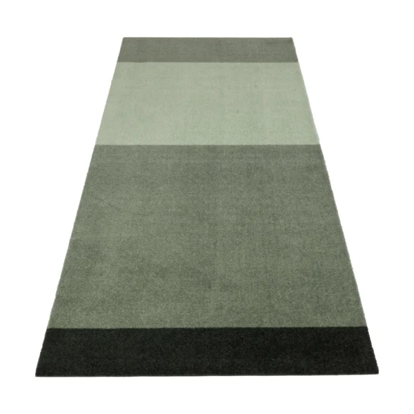 tica copenhagen Stripes entrétæppe/løber horisontal Green, 90x200 cm