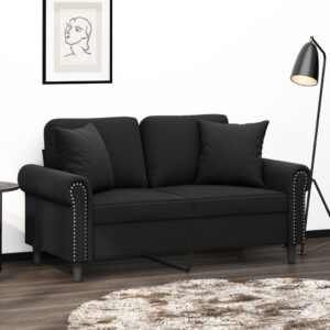vidaXL pyntepuder 2 stk. 40x40 cm velour sort