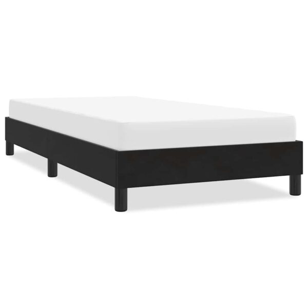 vidaXL sengeramme uden madras 90x210 cm fløjl sort