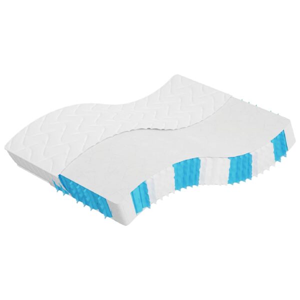 vidaXL springmadras m. pocket-fjedre medium 160x200 cm Super King Size
