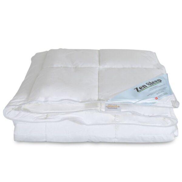 Dobbelt sommerdyne - Sval fiberdunsdyne - Allergivenlig dyne - 200x220 cm - Zen Sleep