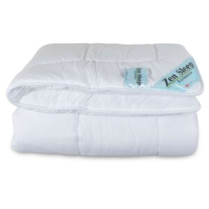 Dobbeltdyne 240x220cm - Allergivenlig 2 lags termodyne - Fugt absorberende king size dyne med micro fibre