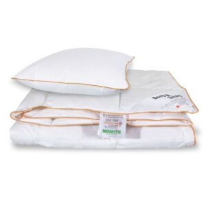 Dyne pude sæt - Moskusdun sommerdyne - Sommerdyne 150x210 cm + pude 60x63 cm - Borg Living