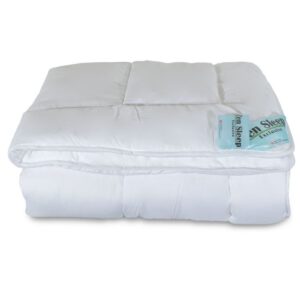 Fiberdyne - 150x210cm Allergivenlig dyne - Fugt absorberende med micro fibre
