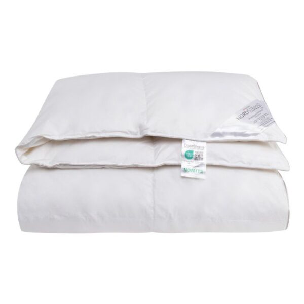 Helårsdyne - 100% moskusdun - Allergivenlig dundyne - 200x200 cm - Nordstrand Home dyne