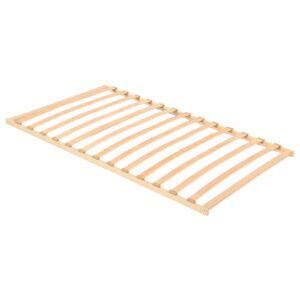 Lamelbund Brun 120 x 190 cm Massivt bøgetræ