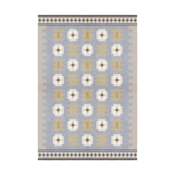 Layered Röllakan Selma uldtæppe Dove, 300x400 cm