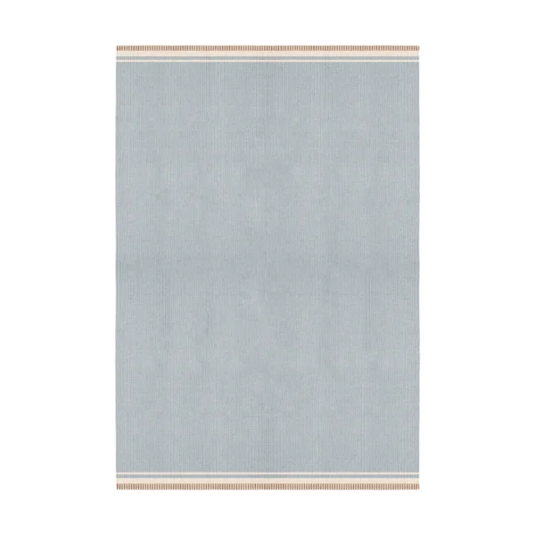 Layered Röllakan Solid uldtæppe Sky blue, 300x400 cm