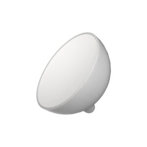 Opladelig RGB+CCT halvkugle bord/natlampe - Hvid, Tuya Smart/Smart life, IP20 indendørs - Dæmpbar : Dæmpbar, Kulør : RGB + CCT (Varm til Kold Hvid)