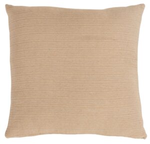 Pyntepude - 60x60 cm - Beige sofapude eller sengepude - Nordstrand Home