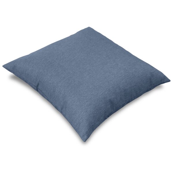 Pyntepude til udendørs brug - 45x45 cm - Mørkeblå pude til havemøbler - UV-beskyttet udendørs pude - Nordstrand Home sofapude