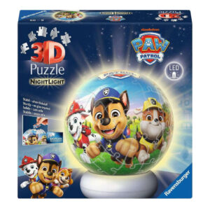 Ravensburger 3D Natlampe Puslespil - 73 Brikker - Paw Patrol